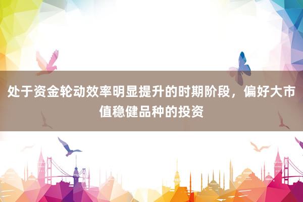 处于资金轮动效率明显提升的时期阶段，偏好大市值稳健品种的投资