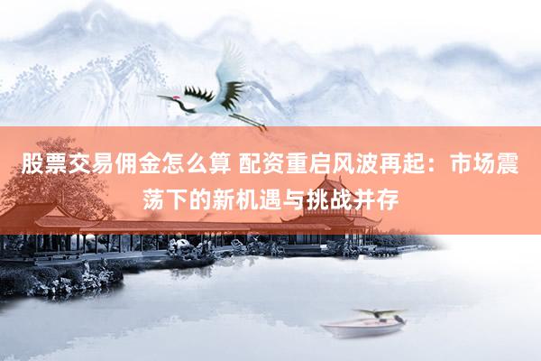股票交易佣金怎么算 配资重启风波再起：市场震荡下的新机遇与挑战并存